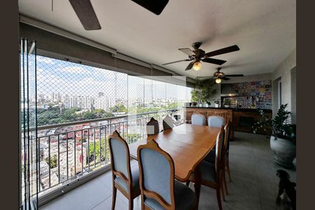 Varanda de apartamento para alugar com 3 quartos, 130m² em Santo Amaro, São Paulo