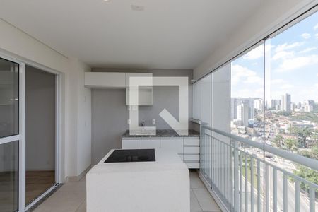 Cozinha de apartamento para alugar com 2 quartos, 53m² em Santo Amaro, São Paulo