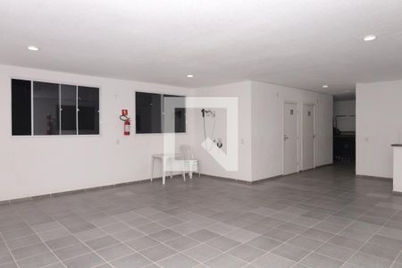 Apartamento à venda com 42m², 2 quartos e 1 vagaÁrea comum - Salão de festas do piso superior