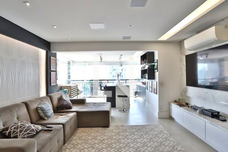 Sala de apartamento à venda com 2 quartos, 86m² em Vila Bertioga, São Paulo