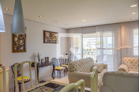 Sala de apartamento à venda com 2 quartos, 91m² em Vila Lusitania, São Bernardo do Campo