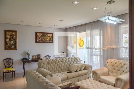 Sala de apartamento à venda com 2 quartos, 91m² em Vila Lusitania, São Bernardo do Campo