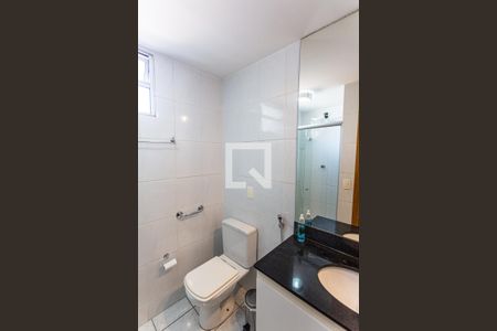 Banheiro da Suíte de apartamento para alugar com 4 quartos, 100m² em Cidade Nova, Belo Horizonte