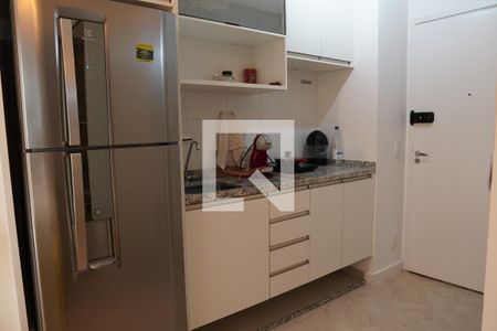 Cozinha de kitnet/studio para alugar com 1 quarto, 25m² em Jardim Paulista, São Paulo