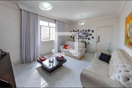 Sala de apartamento à venda com 4 quartos, 134m² em Grajaú, Belo Horizonte