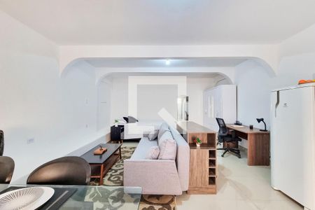 Sala / Suíte / Cozinha de kitnet/studio para alugar com 1 quarto, 36m² em Jardim Esplanada, São José dos Campos