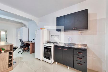 Sala / Suíte / Cozinha de kitnet/studio para alugar com 1 quarto, 36m² em Jardim Esplanada, São José dos Campos