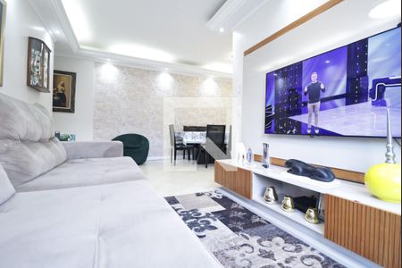 Sala de apartamento à venda com 3 quartos, 93m² em Lauzane Paulista, São Paulo
