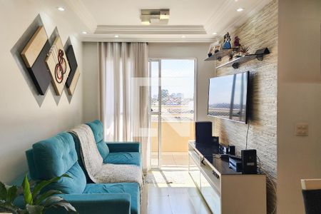 Sala de apartamento à venda com 2 quartos, 54m² em Conjunto Residencial Pombeva, São Bernardo do Campo