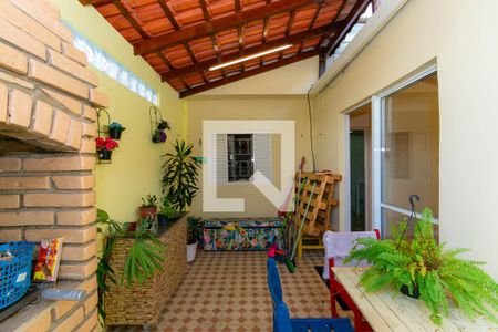 Varanda gourmet de casa para alugar com 3 quartos, 100m² em Vila Fatima, São Paulo