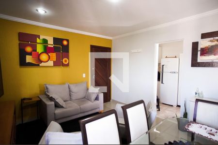 Sala de apartamento à venda com 2 quartos, 66m² em Santa Branca, Belo Horizonte