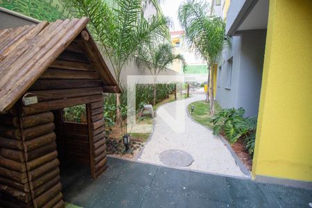 Studio para alugar com 28m², 1 quarto e sem vaga Studio para alugar com 28m², 1 quarto e sem vagaÁrea comum - Playground