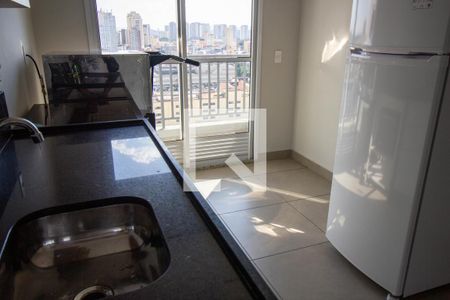 Studio para alugar com 28m², 1 quarto e sem vaga Studio para alugar com 28m², 1 quarto e sem vagaÁrea comum - Salão de festas - copa