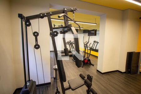 Studio para alugar com 28m², 1 quarto e sem vaga Studio para alugar com 28m², 1 quarto e sem vagaÁrea comum - Academia