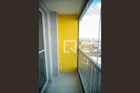 Varanda de kitnet/studio para alugar com 1 quarto, 28m² em Água Branca, São Paulo