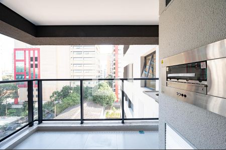 Varanda Gourmet de apartamento à venda com 1 quarto, 38m² em Vila Clementino, São Paulo
