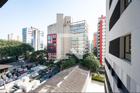 Vista da Varanda Gourmet de apartamento à venda com 1 quarto, 38m² em Vila Clementino, São Paulo