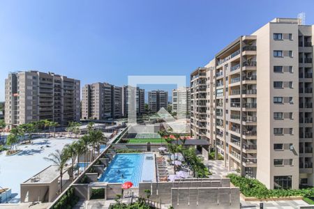 Varanda - Vista de apartamento para alugar com 2 quartos, 80m² em Barra da Tijuca, Rio de Janeiro