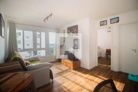 Sala de apartamento à venda com 1 quarto, 52m² em Boa Vista, Porto Alegre