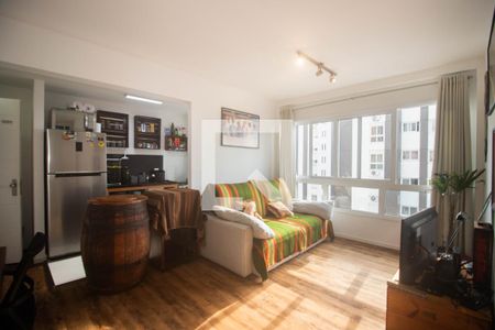 Sala de apartamento à venda com 1 quarto, 52m² em Boa Vista, Porto Alegre