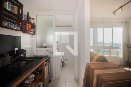 Apartamento à venda com 52m², 1 quarto e 2 vagasCozinha e Área de Serviço