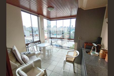 Varanda de apartamento à venda com 3 quartos, 115m² em Rio Branco, Novo Hamburgo