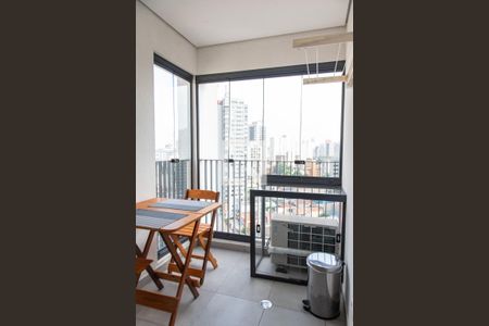 Varanda de apartamento à venda com 1 quarto, 23m² em Vila Mariana , São Paulo