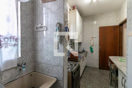 Área de serviço  de apartamento à venda com 2 quartos, 60m² em Sagrada Família, Belo Horizonte