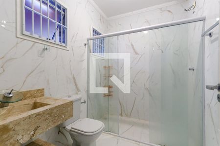 Banheiro da Suíte de casa à venda com 2 quartos, 120m² em Vila Leonor, São Paulo