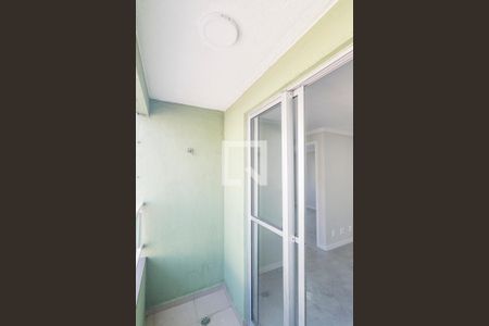 Varanda de apartamento à venda com 2 quartos, 54m² em Parque São Vicente, Santo André