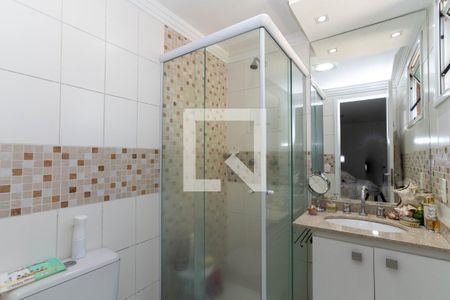 Banheiro da Suíte de apartamento à venda com 2 quartos, 86m² em Ponte Grande, Guarulhos