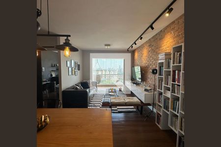 Sala de apartamento para alugar com 3 quartos, 83m² em Jaguaré, São Paulo