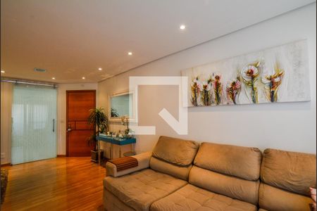Sala de apartamento à venda com 3 quartos, 109m² em Jardim Bela Vista, Santo André