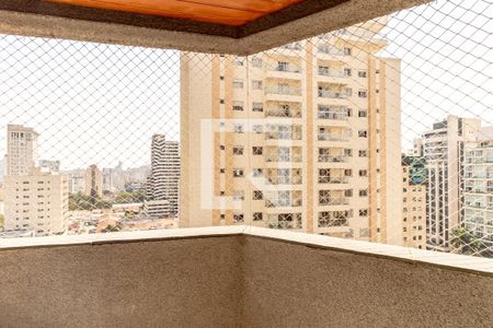 Sacada Sala de apartamento para alugar com 1 quarto, 52m² em Moema, São Paulo