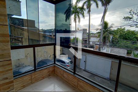 sala - varanda de casa à venda com 3 quartos, 97m² em Curicica, Rio de Janeiro