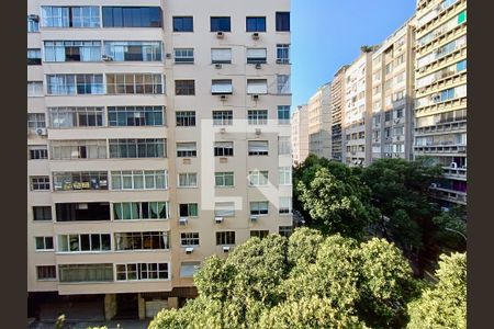 Suíte vista  de apartamento para alugar com 1 quarto, 30m² em Copacabana, Rio de Janeiro