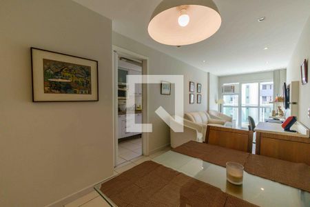 Sala de apartamento à venda com 2 quartos, 80m² em Barra da Tijuca, Rio de Janeiro