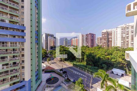 Varanda Vista de apartamento à venda com 2 quartos, 80m² em Barra da Tijuca, Rio de Janeiro