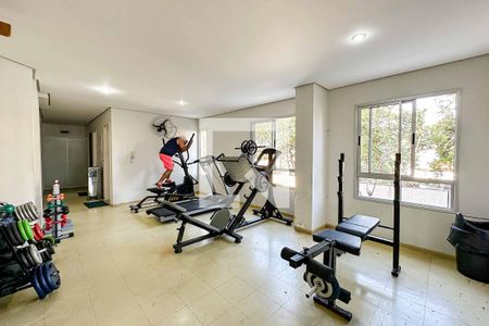 Apartamento para alugar com 50m², 2 quartos e 1 vaga Apartamento para alugar com 50m², 2 quartos e 1 vagaÁrea comum - Academia