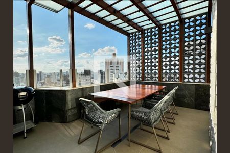 Varanda de apartamento à venda com 2 quartos, 220m² em Funcionários, Belo Horizonte