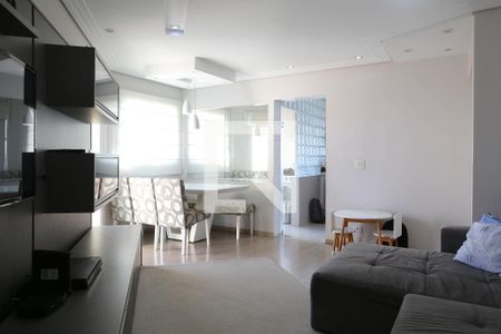 Sala de apartamento para alugar com 2 quartos, 78m² em Campestre, Santo André