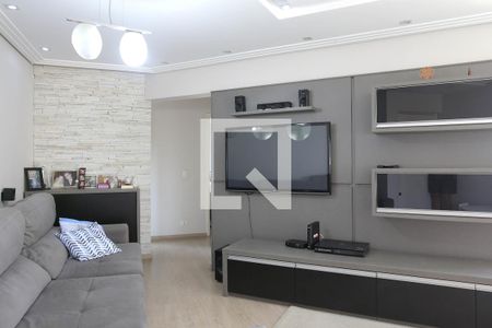 Sala de apartamento para alugar com 2 quartos, 78m² em Campestre, Santo André