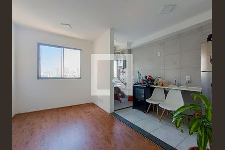 Sala de apartamento à venda com 1 quarto, 30m² em Várzea da Barra Funda, São Paulo