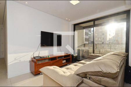 Sala de estar de apartamento para alugar com 2 quartos, 73m² em Lourdes, Belo Horizonte