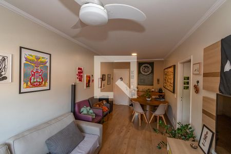 Sala de Estar/Jantar  de apartamento à venda com 2 quartos, 66m² em Jardim Paulistano, Campinas