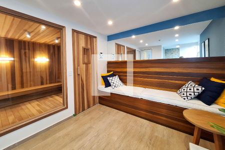 Apartamento à venda com 46m², 2 quartos e 1 vagaSaúna