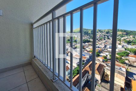 Varanda da Sala de apartamento à venda com 2 quartos, 46m² em Centro, Niterói