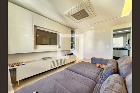 Sala TV - Quarto 4 de apartamento à venda com 4 quartos, 126m² em Vila da Serra, Nova Lima