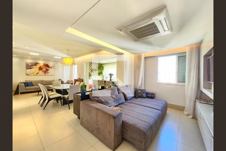 Sala de apartamento à venda com 4 quartos, 126m² em Vila da Serra, Nova Lima