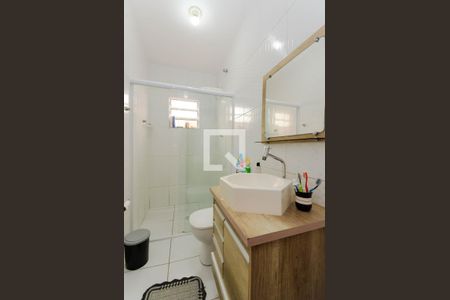 Banheiro da Suíte de casa para alugar com 2 quartos, 100m² em Jardim Carvalho, Guarulhos